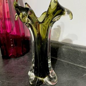 Beautiful Dark Green Vase